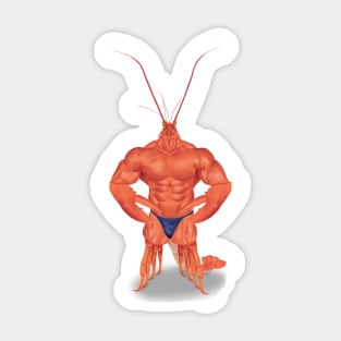 BUFF LOBSTER Sticker